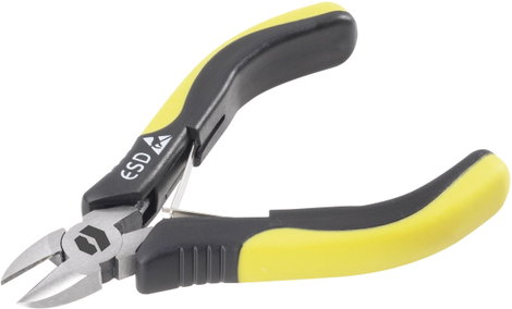 TOOLCRAFT TO-6763704 ESD Oldalcsípőfogó Fazettával 110 mm