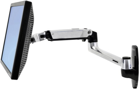Ergotron LX Arm Wall Mount Monitor fali tartó 1 részes 38,1 cm (15) - 86,4 cm (34) Állítható magassá 4. kép