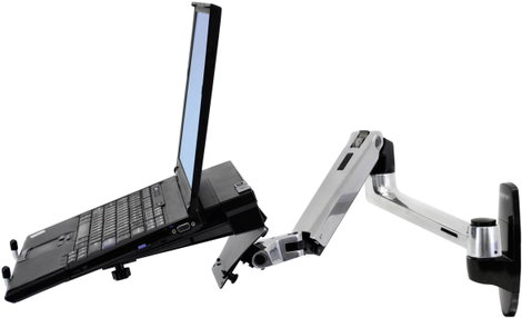Ergotron LX Arm Wall Mount Monitor fali tartó 1 részes 38,1 cm (15) - 86,4 cm (34) Állítható magassá 5. kép