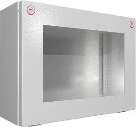 Rittal KX 1611.000 Installációs műszerdobozok, Fali műszerdobozok 400 x 300 x 155 Acéllemez Élénk sz