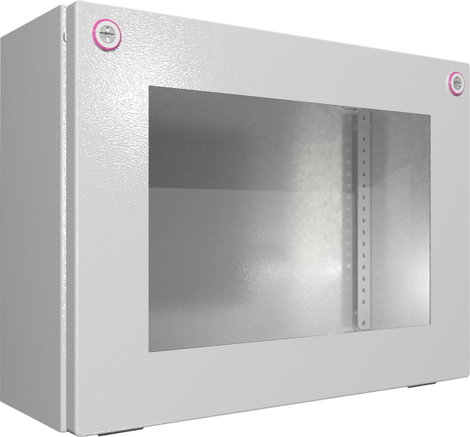 Rittal KX 1611.000 Installációs műszerdobozok, Fali műszerdobozok 400 x 300 x 155 Acéllemez Élénk sz