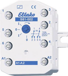 Áramlöket kapcsoló Falba süllyesztett Eltako S81-002-230V 2 váltó 230 V 10 A 2300 W 1 db