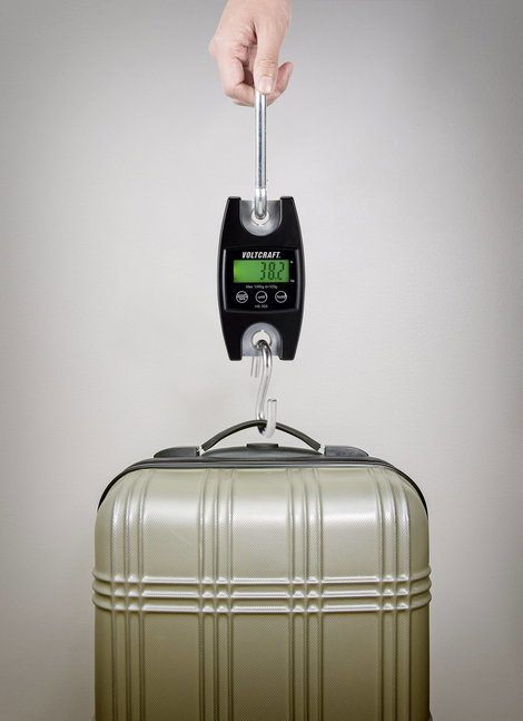 VOLTCRAFT HS-100 Akasztós mérleg Mérési tartomány (max.) 100 kg Leolvashatóság 100 g Fekete 8. kép