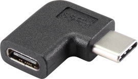 Renkforce USB 3.1 (Gen 2) Átalakító [1x USB-C® dugó - 1x USB-C® alj] 90°-ban jobbra hajlított