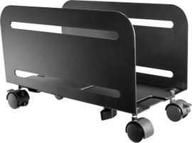 SpeaKa Professional SP-PCS-150 SP-9009204 Számítógép tartó Padló, Álló Fekete Terhelhetőség: 10 kg