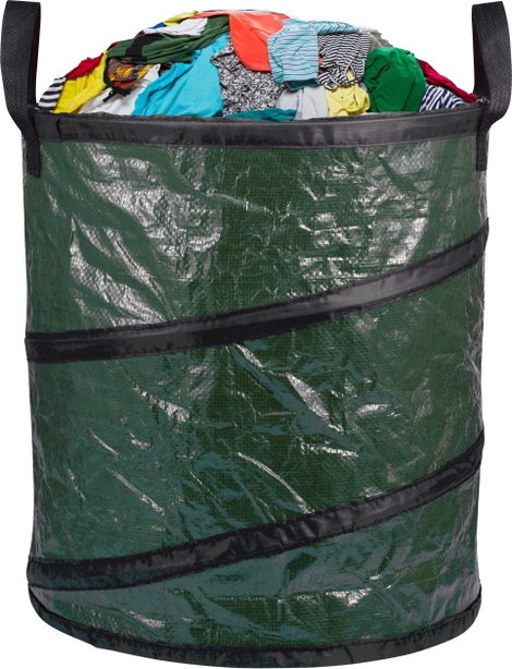 Kerti zsák 56 l, zöld, Basetech BT-2258734 5. kép