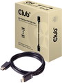 club3D HDMI Csatlakozókábel HDMI-A dugó, HDMI-A dugó 3.00 m Fekete CAC-1373 Lángálló HDMI kábel bélyegkép