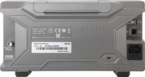 Digitális oszcilloszkóp 200 MHz 2 csatornás 1 GSa/mp 24000 kpts 8 bit, Rigol DS1202Z-E 4. kép