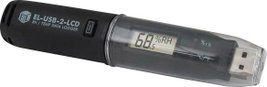 Lascar Electronics EL-USB-2-LCD EL-USB-2-LCD Multi adatgyűjtő Mérési méret Hőmérséklet, Légnedvesség