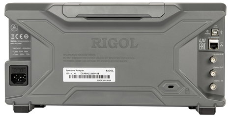 Spektrumanalizátor 9 kHz - 1,5 GHz, sávszélesség (RBW) 100 Hz, Rigol DSA815-TG 7. kép