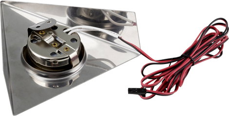 Heitronic GENUA LED-es polc alá szerelhető lámpa 3 részes készlet LED Fixen beépített LED-es 6 W Mel 4. kép