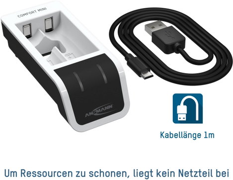 Ansmann Comfort Mini Hengeres akku töltő NiMH Mikro (AAA), Ceruza (AA) 15. kép