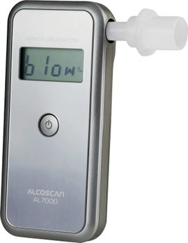 ACE AL7000 Alkoholteszter Ezüst 0 - 4 ‰ Cserélhető érzékelő, Kijelzővel