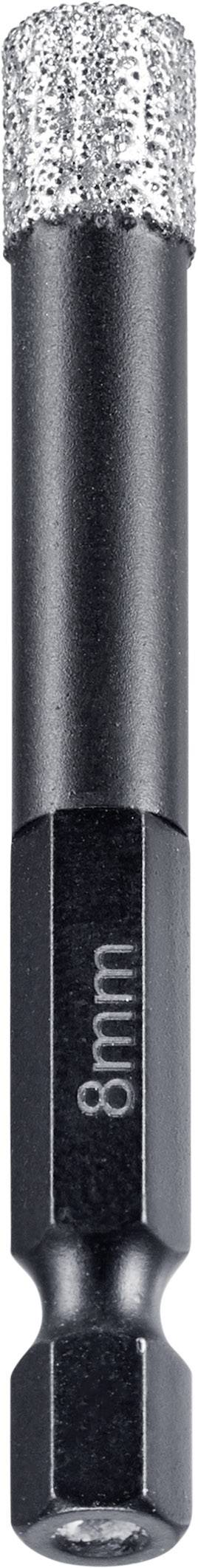 kwb HM Fliesenbohrer 6-Kant 8 mm 500308 Csempefúró 1/4 (6,3 mm), Hatlap szár 1 db 2. kép
