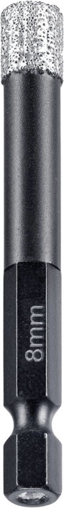 kwb HM Fliesenbohrer 6-Kant 8 mm 500308 Csempefúró 1/4 (6,3 mm), Hatlap szár 1 db 2. bélyegkép