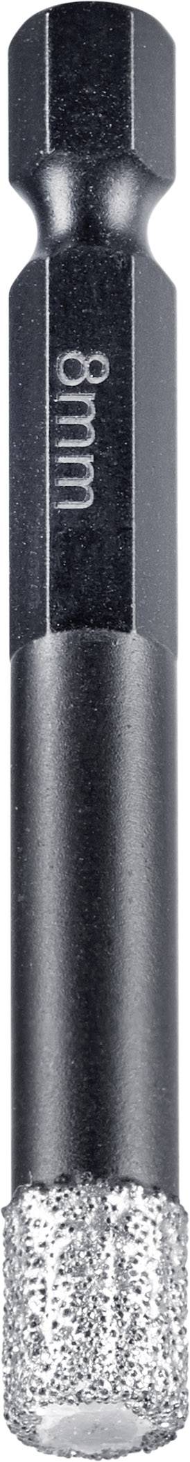 kwb HM Fliesenbohrer 6-Kant 8 mm 500308 Csempefúró 1/4 (6,3 mm), Hatlap szár 1 db 4. kép