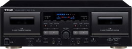 Tape deck TEAC W-1200 Fekete