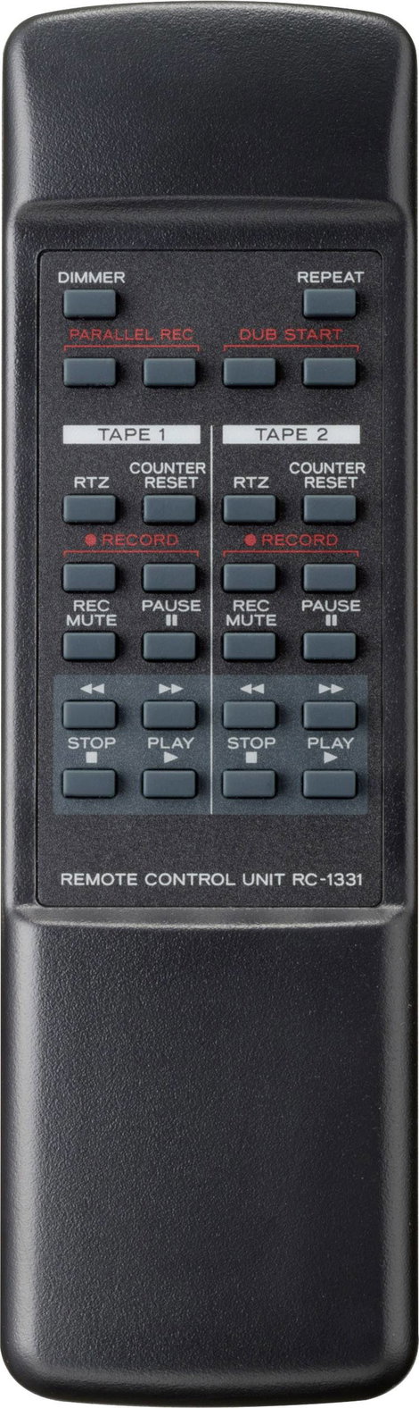 Tape deck TEAC W-1200 Fekete 2. kép