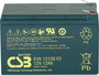 CSB Battery EVX 12120 Ólomakku 12 V 12 Ah Ólom-vlies (AGM) (Sz x Ma x Mé) 151 x 100 x 98 mm 6,35 mm- bélyegkép