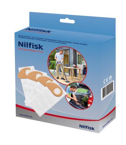 Nilfisk 81943048 Szűrőzsák 4 részes készlet 1 db 2. kép
