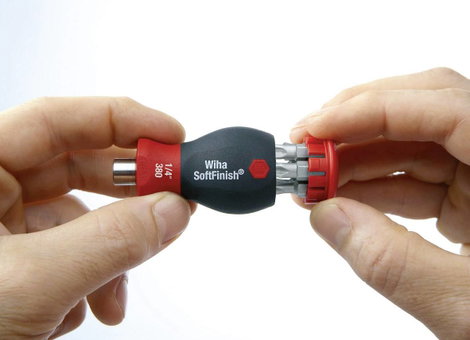 Torx bites csavarhúzó készlet, Wiha Stubby 3801-03 33743 4. kép