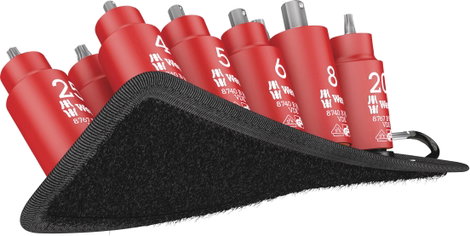 Wera Belt B VDE 1 Zyklop Dugókulcs bit betét készlet 3/8 10 részes 05004930001 2. kép