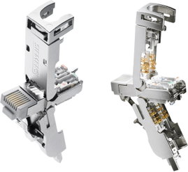 Siemens 6GK1901-1BB12-2AB0 RJ45 dugaszoló 6GK19011BB122AB0 Pólusszám 8 1 db