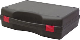 Műszerkoffer, szerszámtáska méret 450 x 360 x 140 mm, fekete Viso Tekno