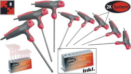 T markolatú torx kulcs készlet, 8 részes, T9- T40, Vigor V1410
