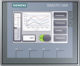 Siemens 6AV2123-2DB03-0AX0 SPS szövegkijelző 24 V/DC