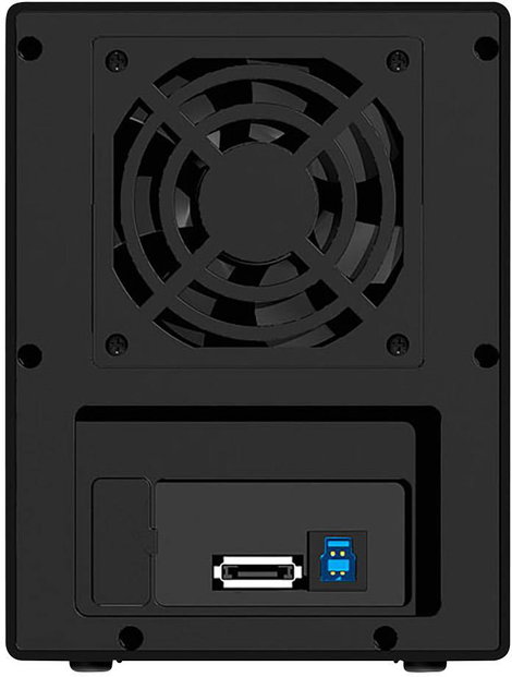 ICY BOX 20640 8,9 cm-es (3,5) merevlemez keret 3.5 coll USB 3.2 (1. generáció) (USB 3.0), eSATA 3. kép