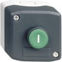 Nyomógomb házban, zöld/piros, Schneider Electric Harmony XALD213 bélyegkép