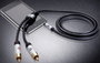 Jack - RCA audio kábel, 1x 3,5 mm jack dugó - 2x RCA dugó, 3 m, aranyozott, fekete, Oehlbach i-Conna 2. bélyegkép