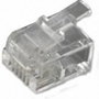 MH Connectors MHRJ126P4CR RJ11 moduláris csatlakozó 6510-0104-03 Dugó, egyenes Pólusszám: 6P4C Átlát bélyegkép