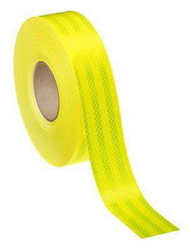 3M Diamond Grade™ 983-23 98323ES Kontúr jelölő fényvisszaverő szalag Sárga, Zöld, Sárga 45.7 m (H x 