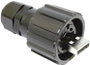 USB 2.0 dugasz készlet IP67 Dugó, egyenes 17-200121 Bajonettzár Conec Tartalom: 1 db bélyegkép