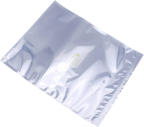 Quadrios ESD tasak (H x Sz) 300 mm x 400 mm Árnyékoló ESD jelölés S 10 db 2. kép