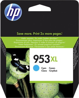 HP Tinta 953XL Eredeti Cián F6U16AE
