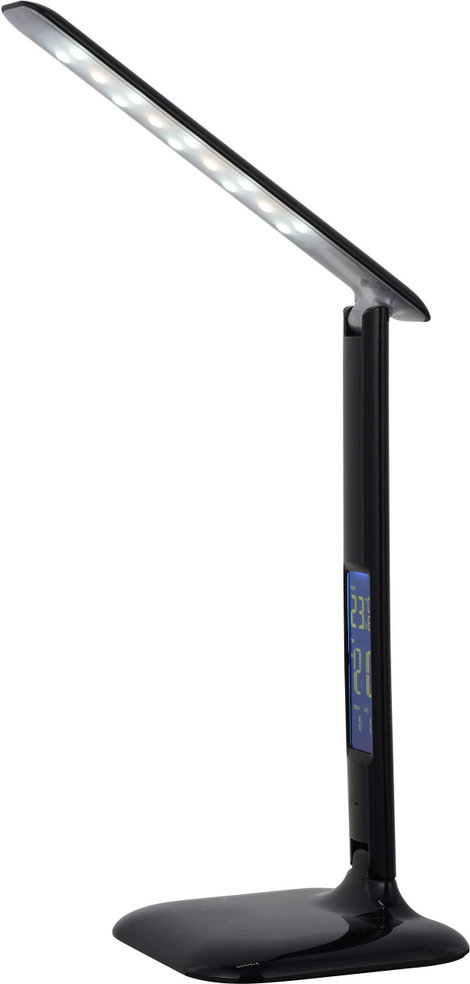 Brilliant Glenn G94871/06 LED-es íróasztali lámpa LED Fixen beépített LED-es 5 W Fekete