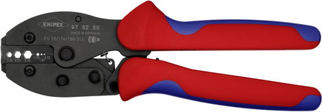 Krimpelő koax dugaszoló csatlakozóhoz, KNIPEX 9752 3. kép