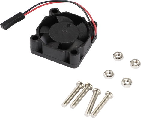 Aktív ventilátor 30 mm, alkalmas: Raspberry Pi, Banana Pi, Rock Pi, Renkforce RF-4317314 3. kép