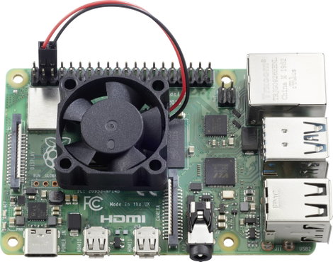 Aktív ventilátor 30 mm, alkalmas: Raspberry Pi, Banana Pi, Rock Pi, Renkforce RF-4317314 4. kép