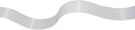 econ connect 28AWG9GR Szalagkábel Raszterméret: 1.27 mm 9 x 0.08 mm² Szürke 30.50 m