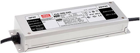 Mean Well ELG-300-24A LED meghajtó Állandó feszültségű, Állandó áramú 300 W 12.5 A 14.4 - 24 V/DC Fé 2. kép