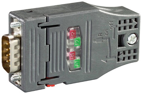 Busz csatlakozó, LAN átviteli sebesség 12 MBit/s, Siemens 6GK1500-0FC10