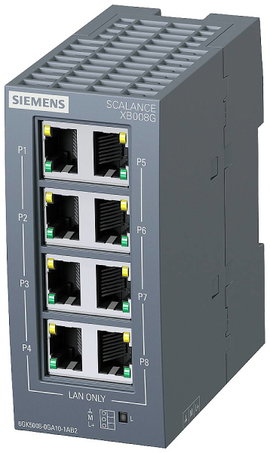 Ipari Ethernet switch Siemens SCALANCE XB008G