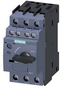 Siemens 3RV2011-0JA15 Teljesítménykapcsoló 1 db Beállítási tartomány (áram): 0.7 - 1 A Kapcsolási fe