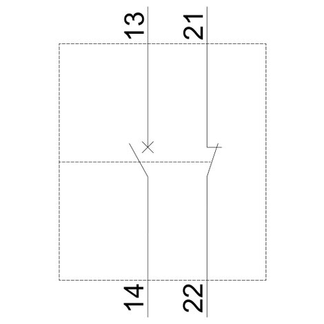 Siemens 3RV2901-2E Védőkapcsoló 1 db (Sz x Ma x Mé) 45 x 13 x 17 mm 2. kép