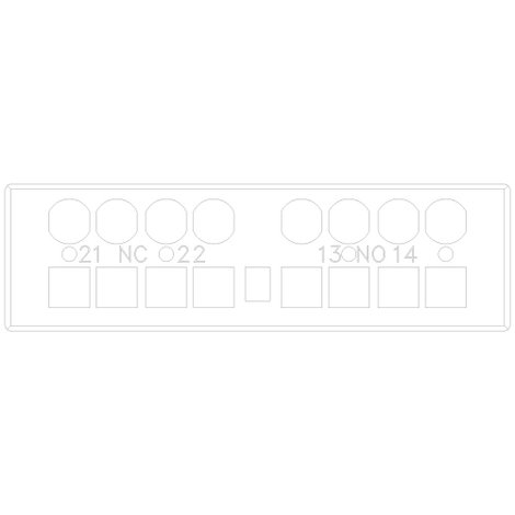 Siemens 3RV2901-2E Védőkapcsoló 1 db (Sz x Ma x Mé) 45 x 13 x 17 mm 4. kép