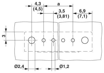 Phoenix Contact Stift ház panel Pólusok száma 10 Raszterméret: 3.5 mm 1818070 1 db 2. kép
